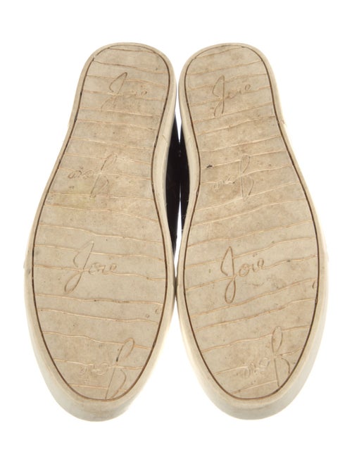 Joie Leather Printed Sneakers