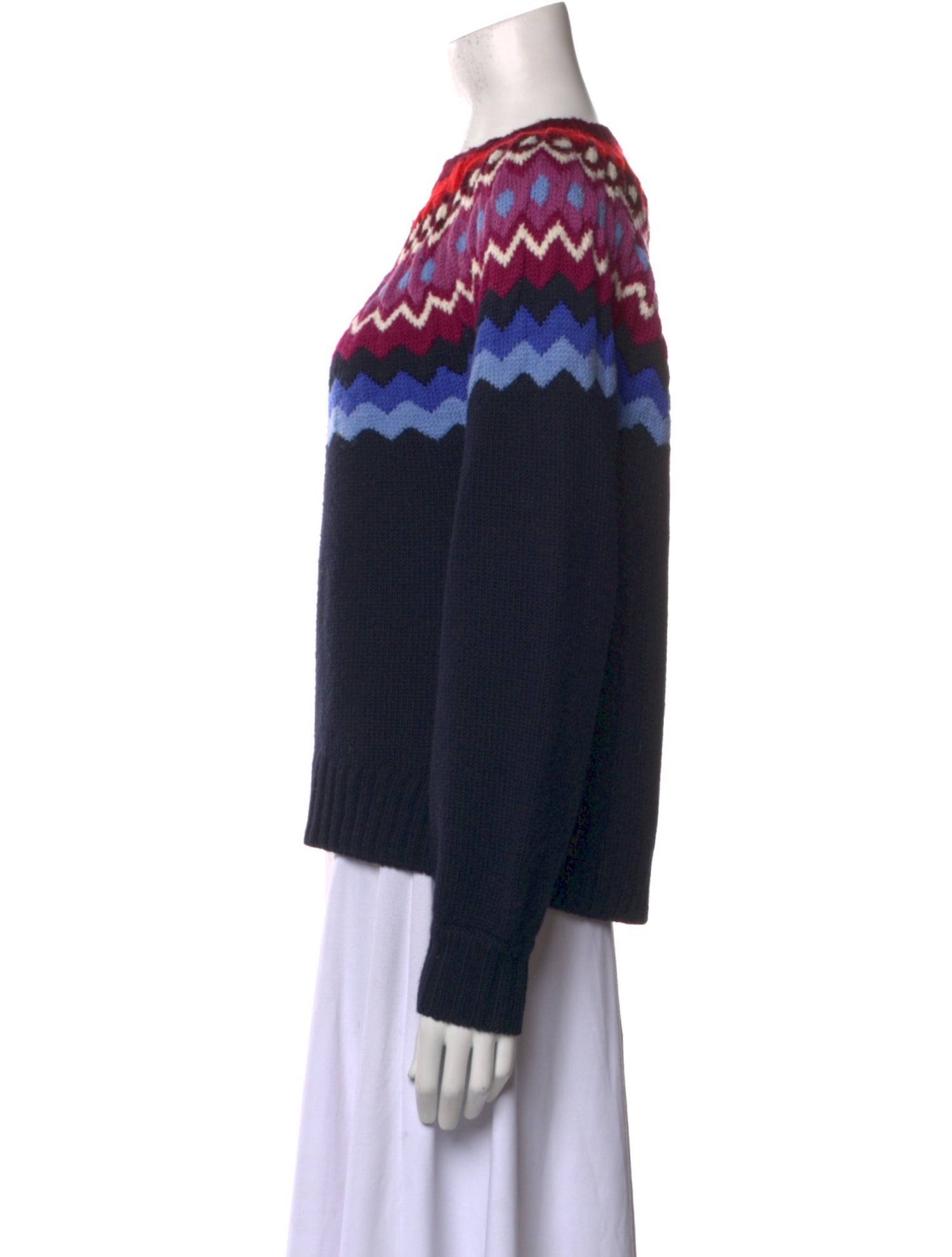 Joie Wool Graphic Print Sweater