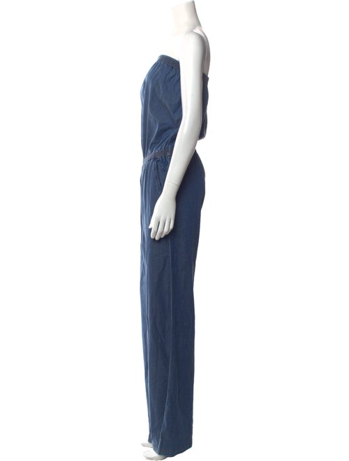 Joie Linen Strapless Jumpsuit