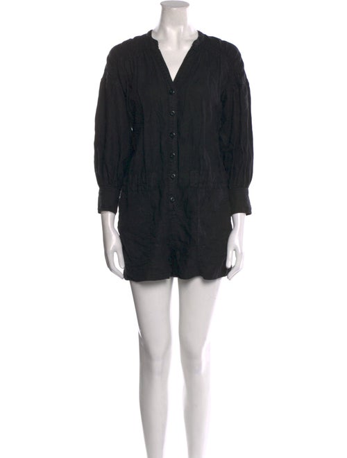 Joie Linen V-Neck Romper