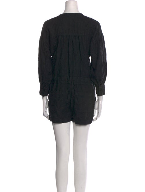 Joie Linen V-Neck Romper