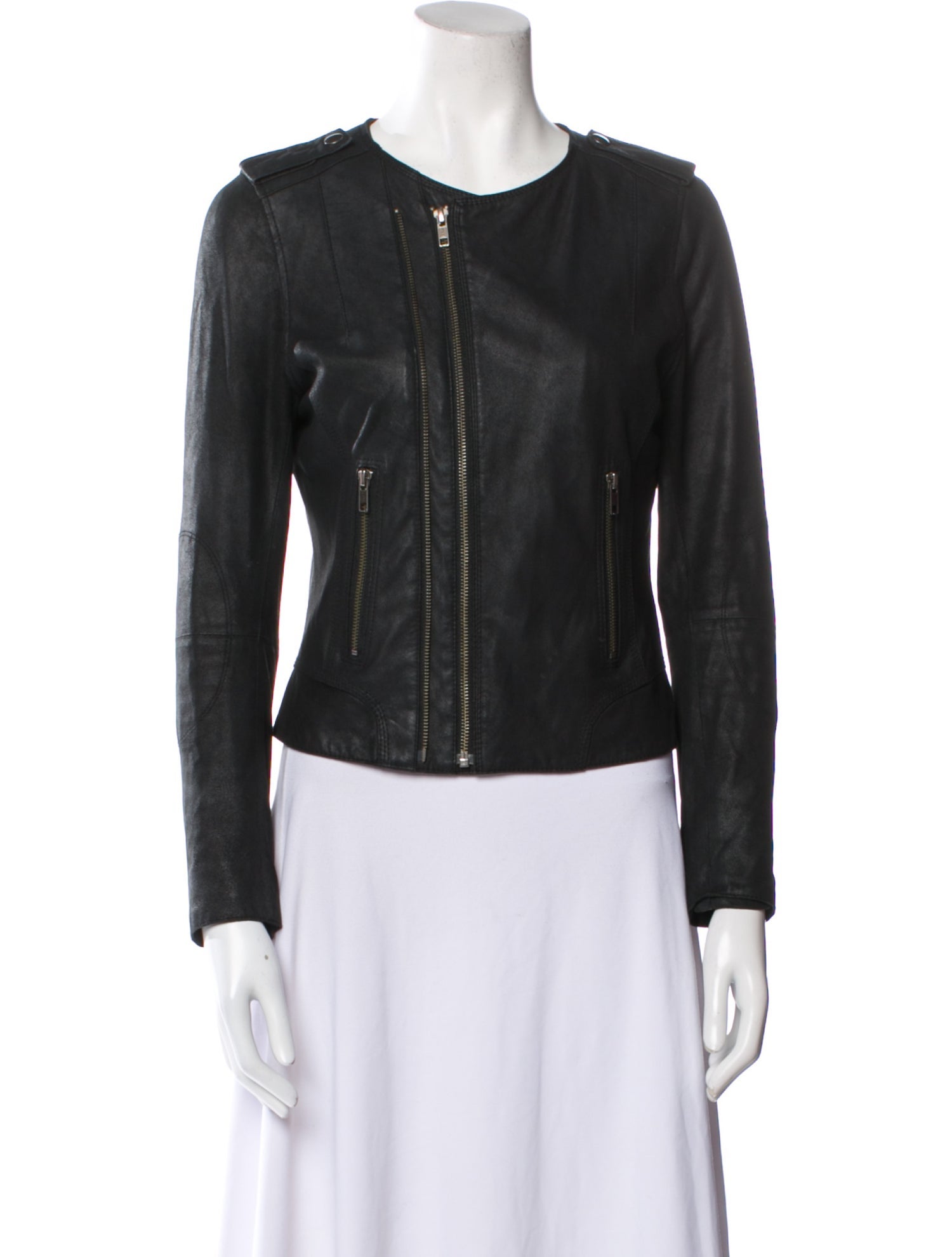 Joie Leather Biker Jacket