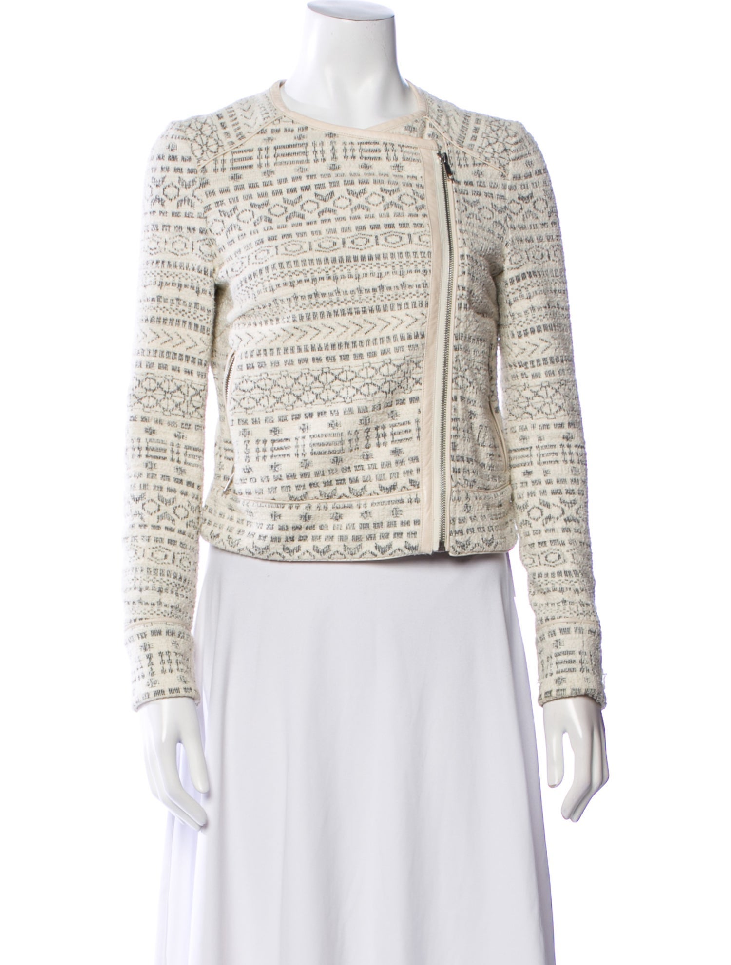 Joie Tweed Pattern Evening Jacket