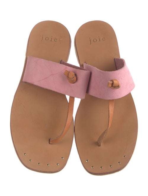 Joie Leather Flip Flops