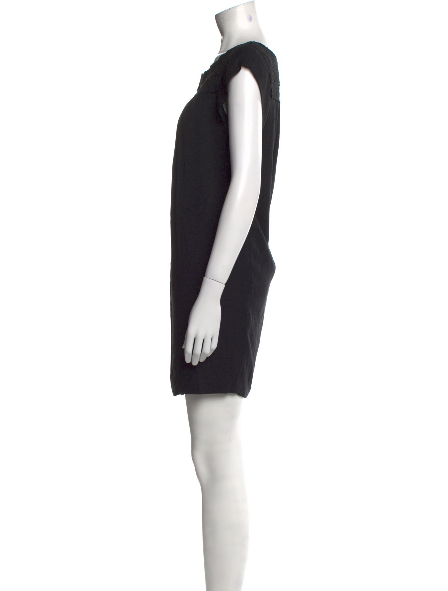 Joie Bateau Neckline Mini Dress