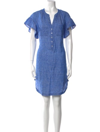 Joie Linen Knee-Length Dress