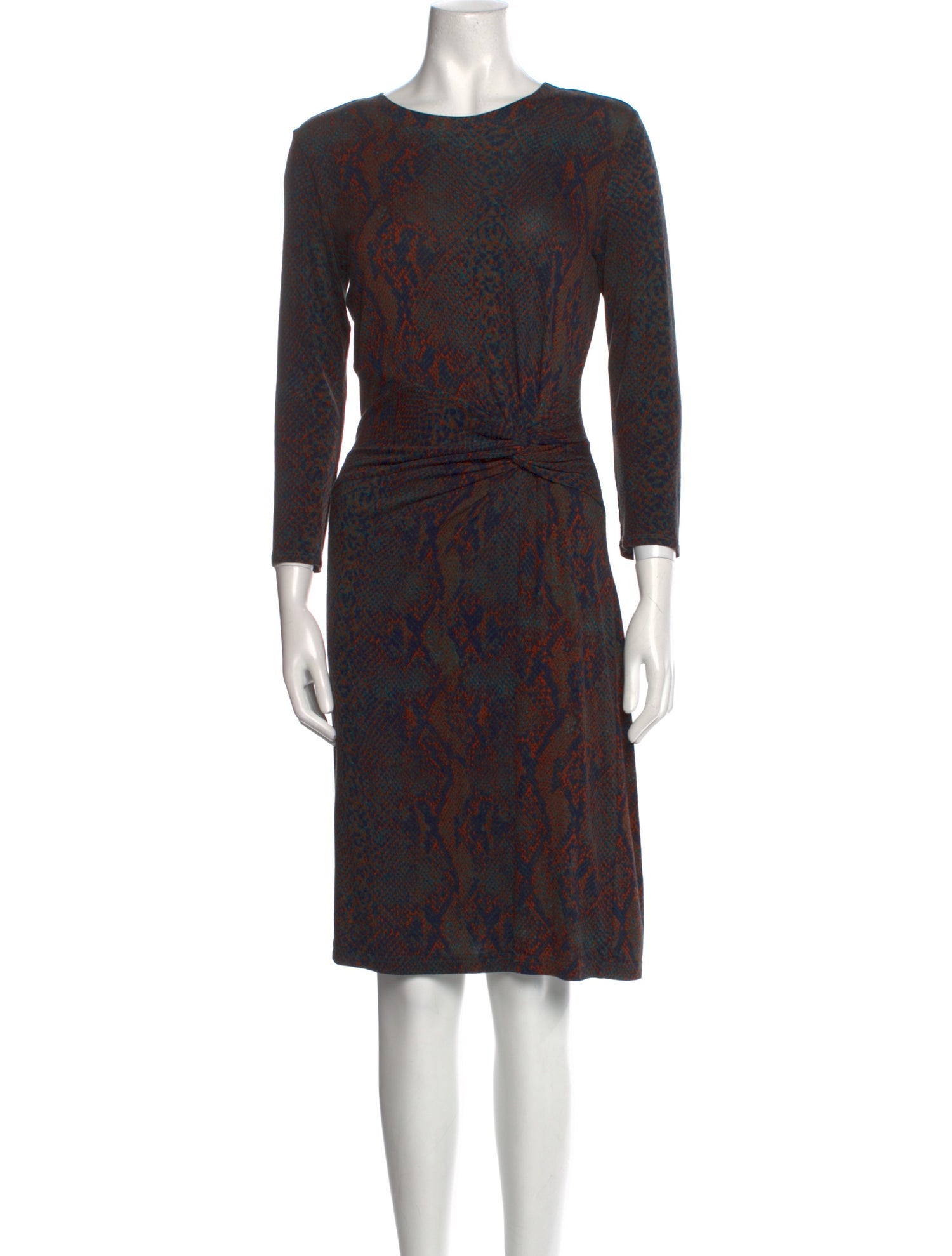 Joie Printed Knee-Length Dress