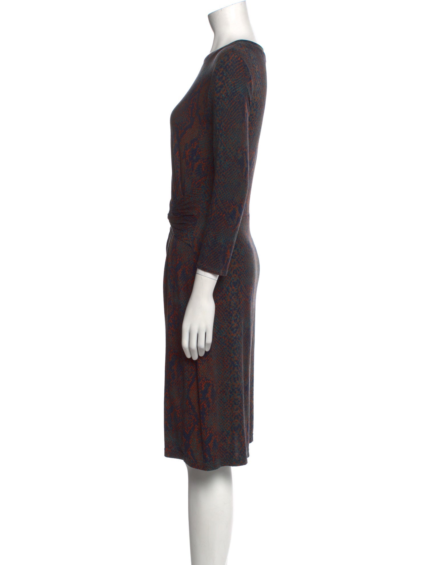 Joie Printed Knee-Length Dress