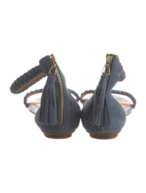 Joie Suede Tassel Accents Flats