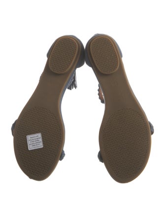 Joie Suede Tassel Accents Flats