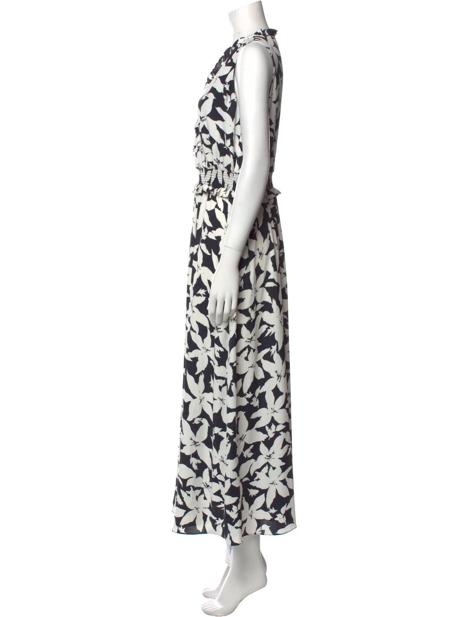 Joie Printed Long Dress
