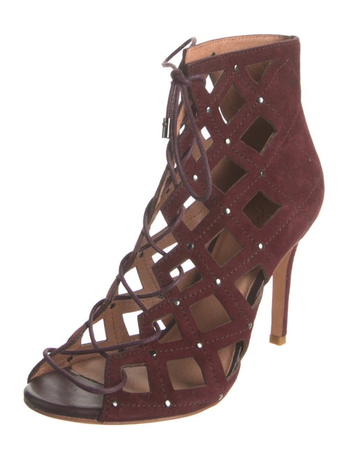 Joie Suede Studded Accents Gladiator Sandals
