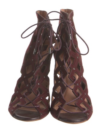 Joie Suede Studded Accents Gladiator Sandals