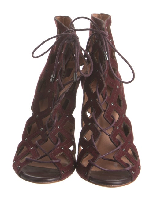 Joie Suede Studded Accents Gladiator Sandals