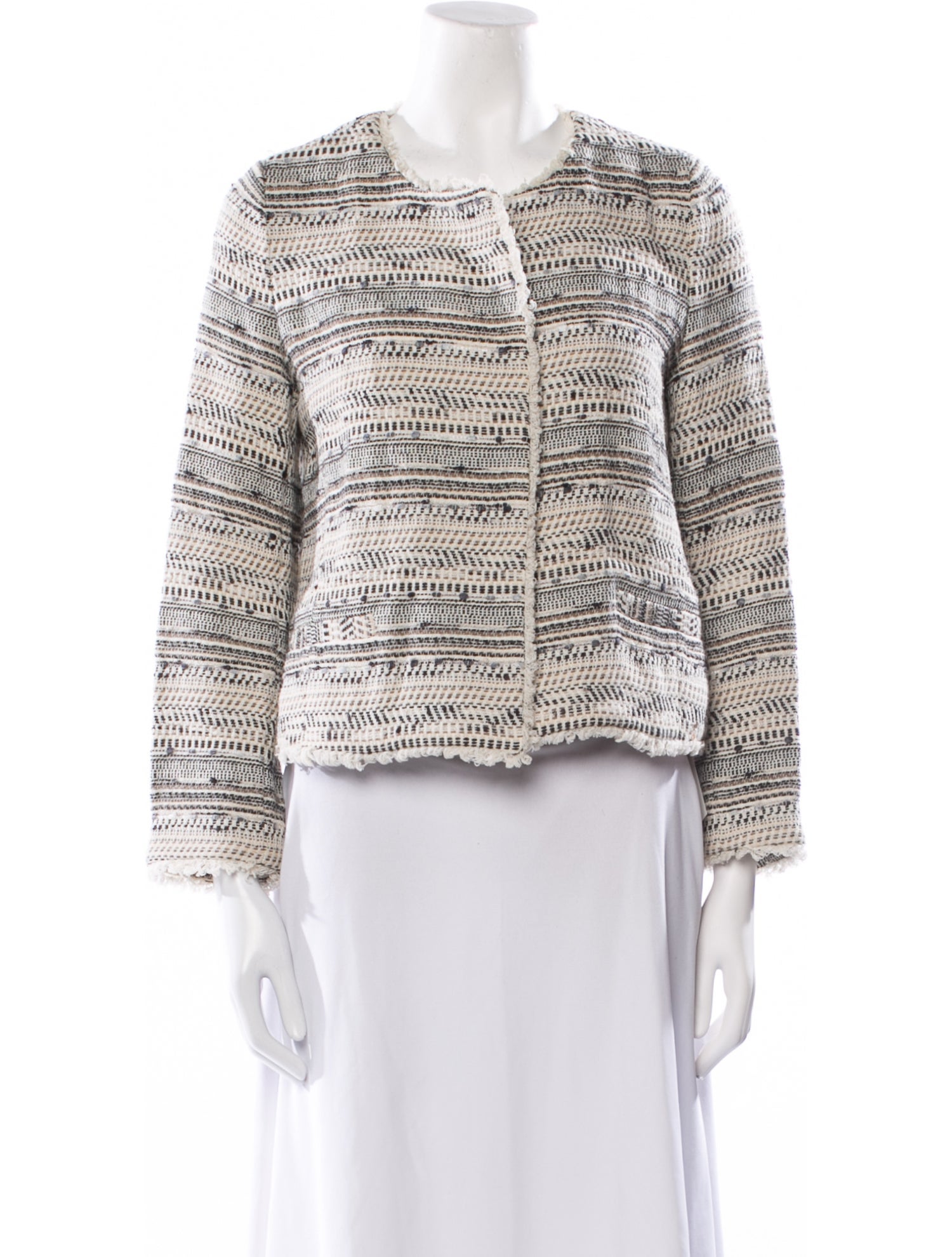 Joie Tweed Pattern Jacket