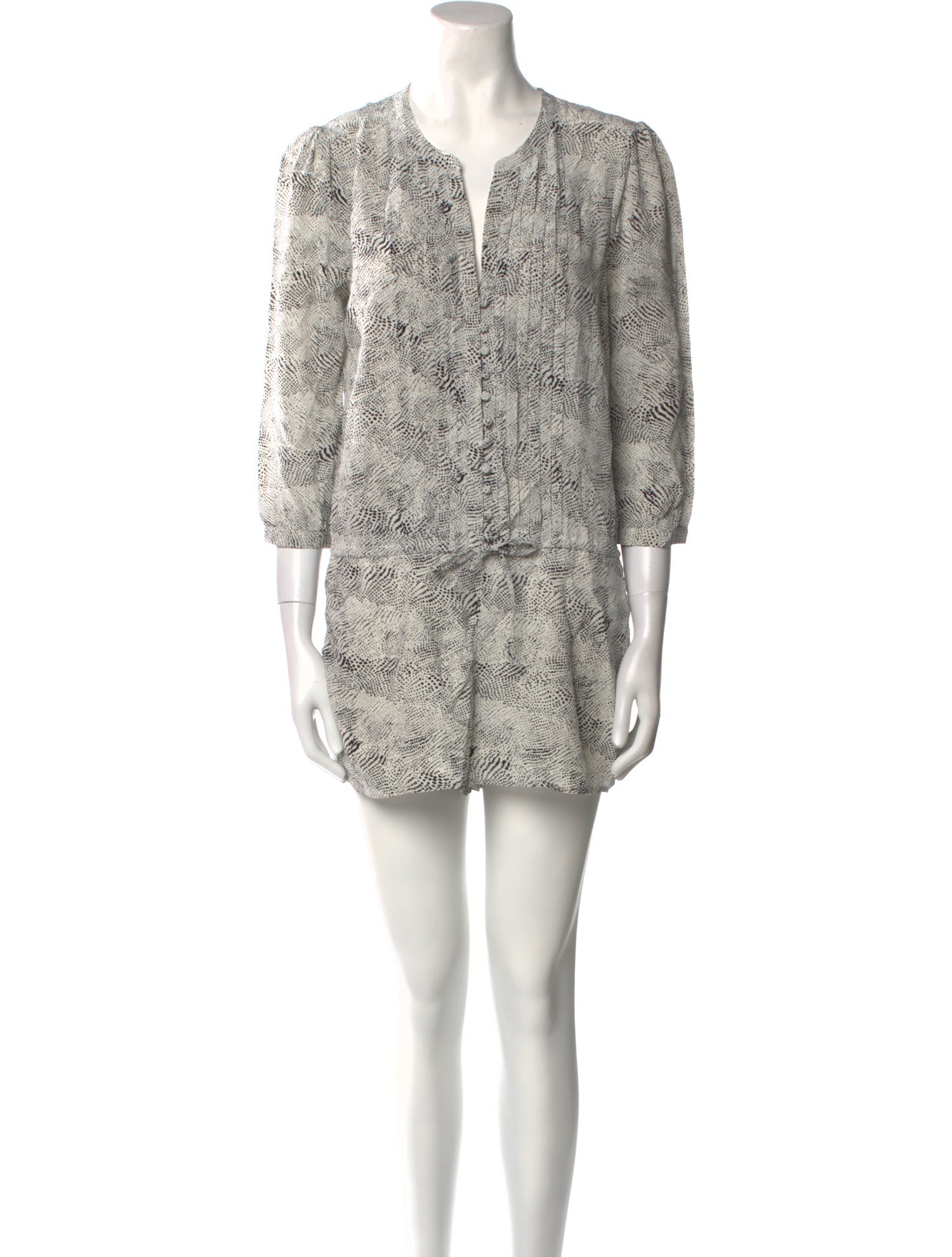 Joie Silk Printed Romper