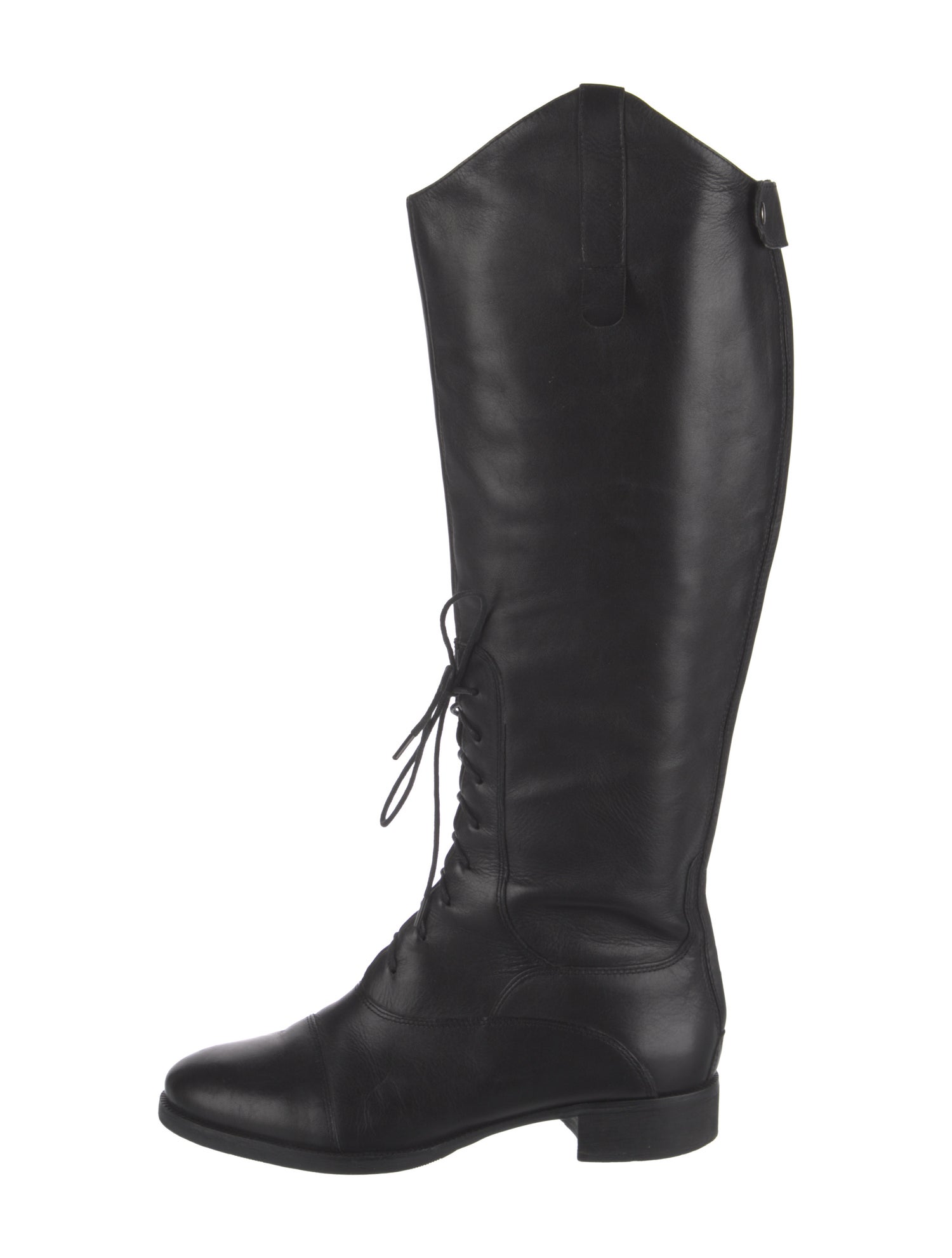 Joie Leather Lace-Up Boots