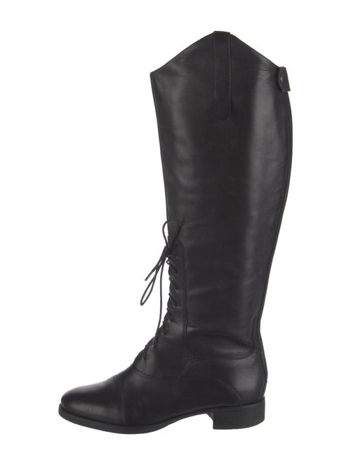 Joie Leather Lace-Up Boots