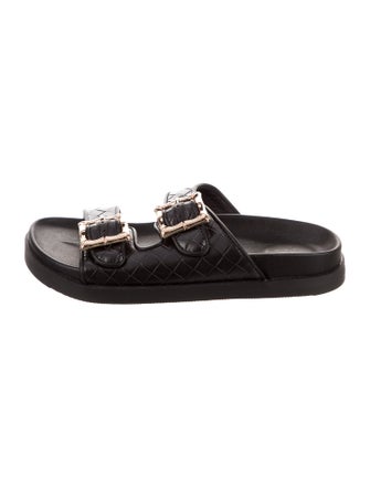 Joie Leather Slides