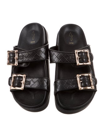 Joie Leather Slides