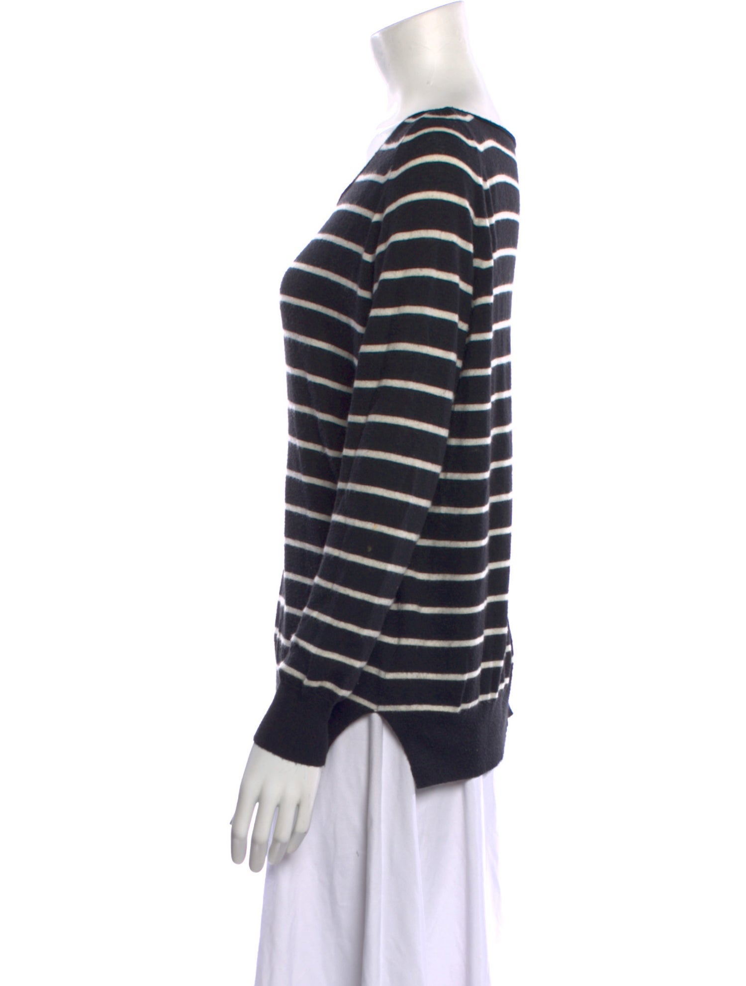 Joie Striped Scoop Neck Sweater