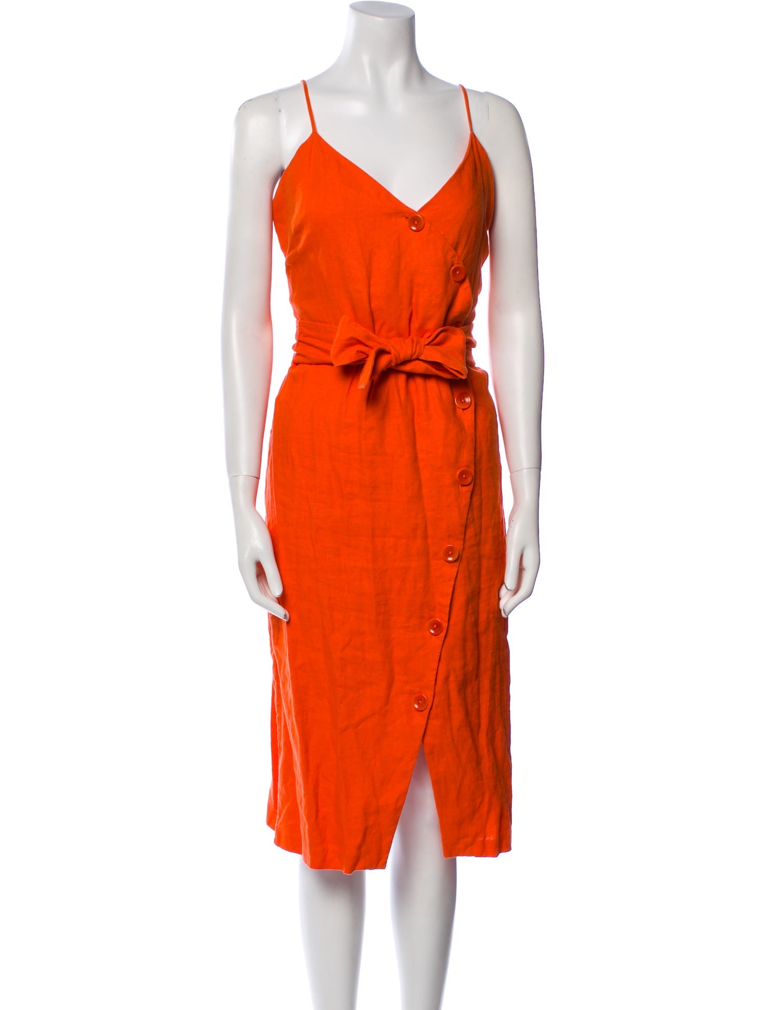 Joie Linen Midi Length Dress
