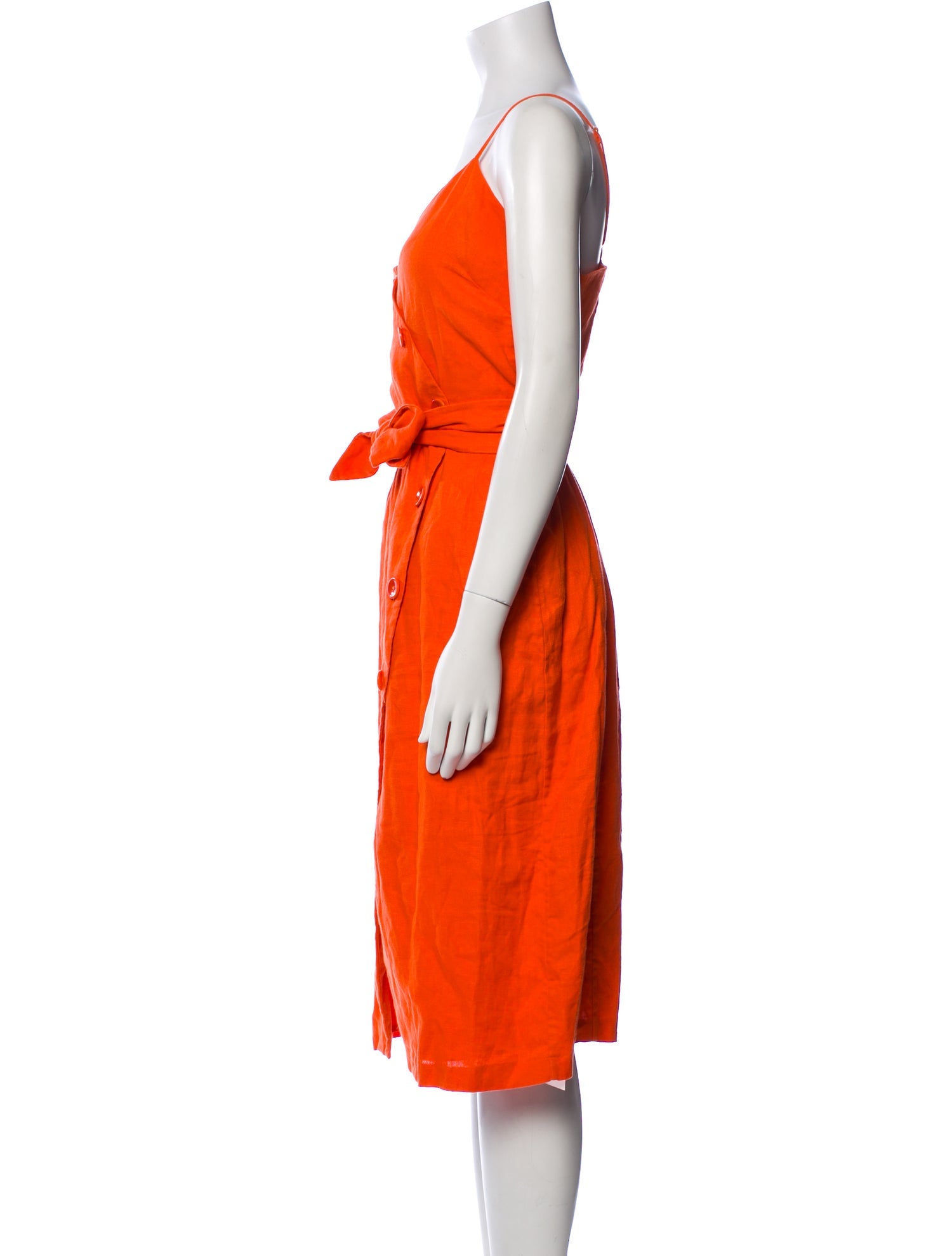 Joie Linen Midi Length Dress