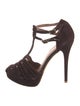 Joie Suede T-Strap Pumps