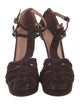 Joie Suede T-Strap Pumps