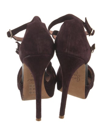 Joie Suede T-Strap Pumps