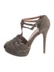Joie Suede T-Strap Pumps