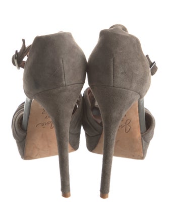 Joie Suede T-Strap Pumps