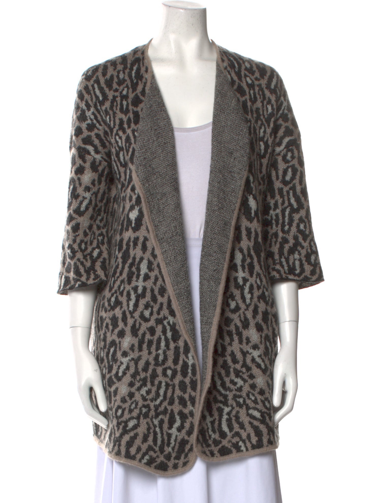 Joie Wool Animal Print Sweater