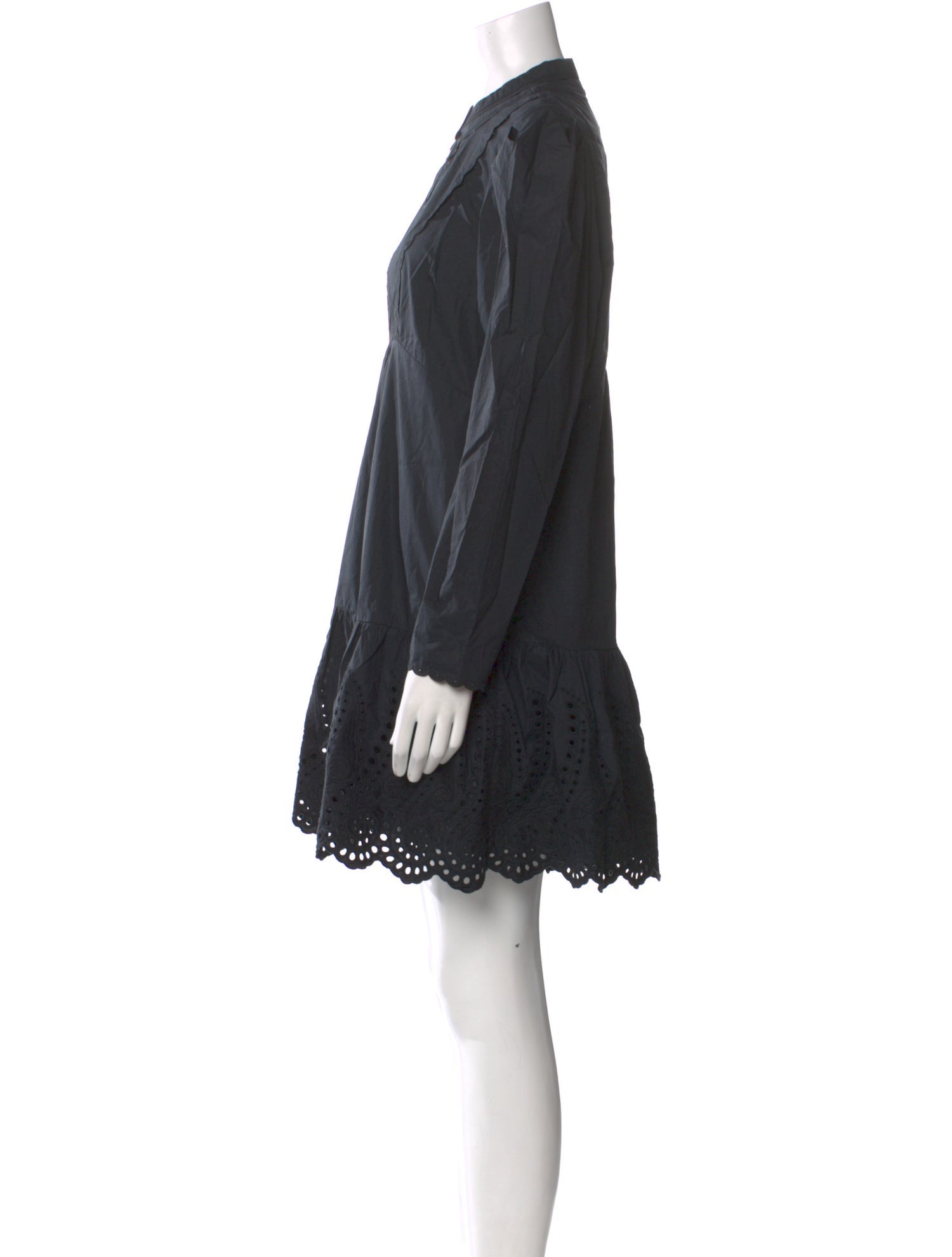 Joie Mock Neck Mini Dress