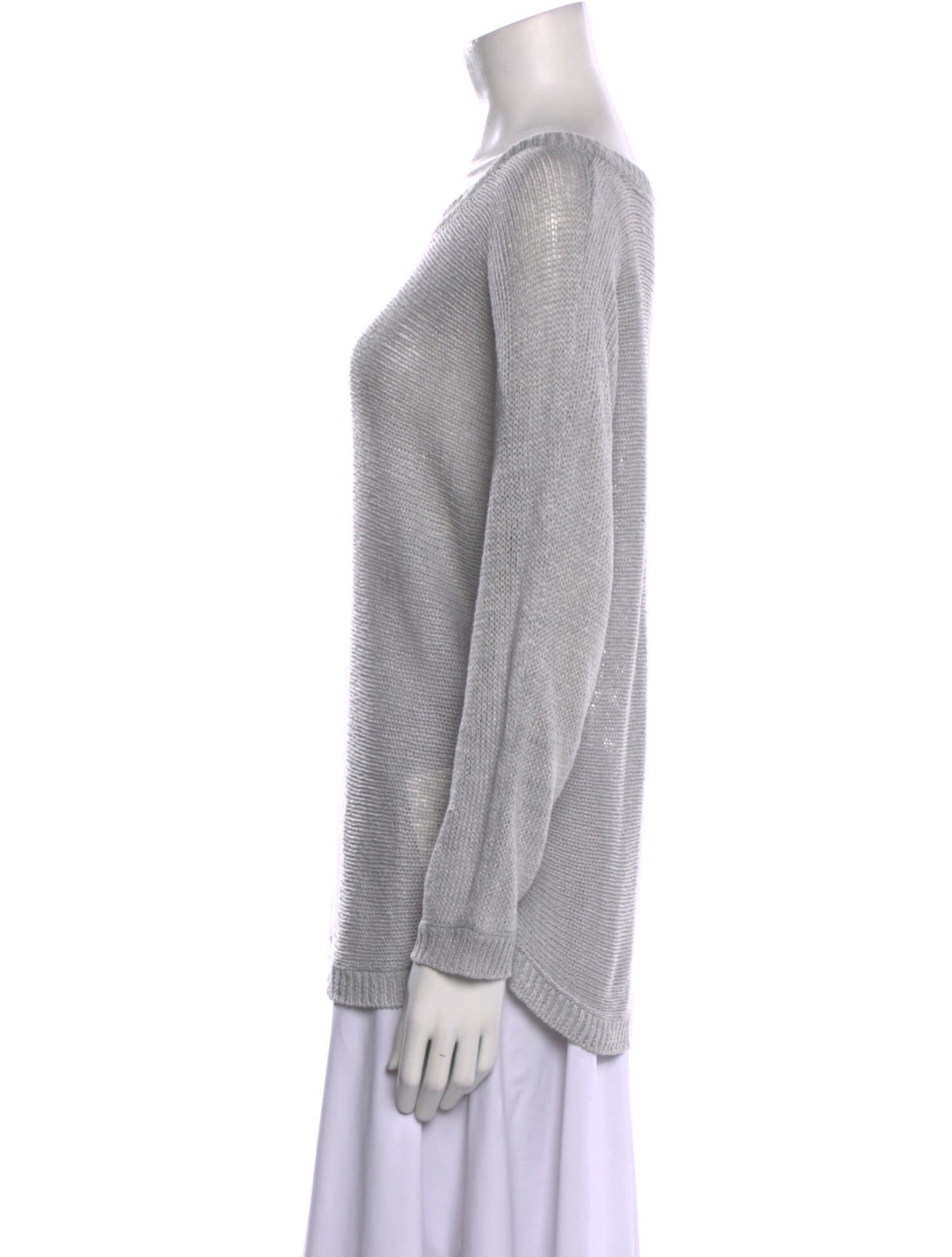 Joie Linen Scoop Neck Sweater