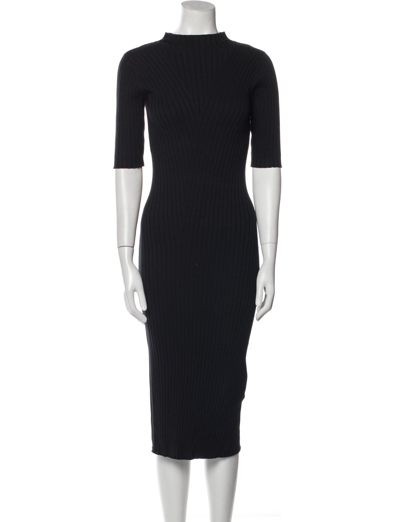 Joie Mock Neck Midi Length Dress