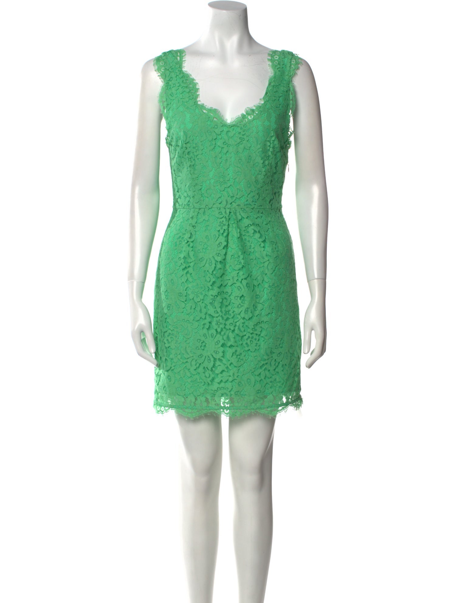 Joie Lace Pattern Mini Dress
