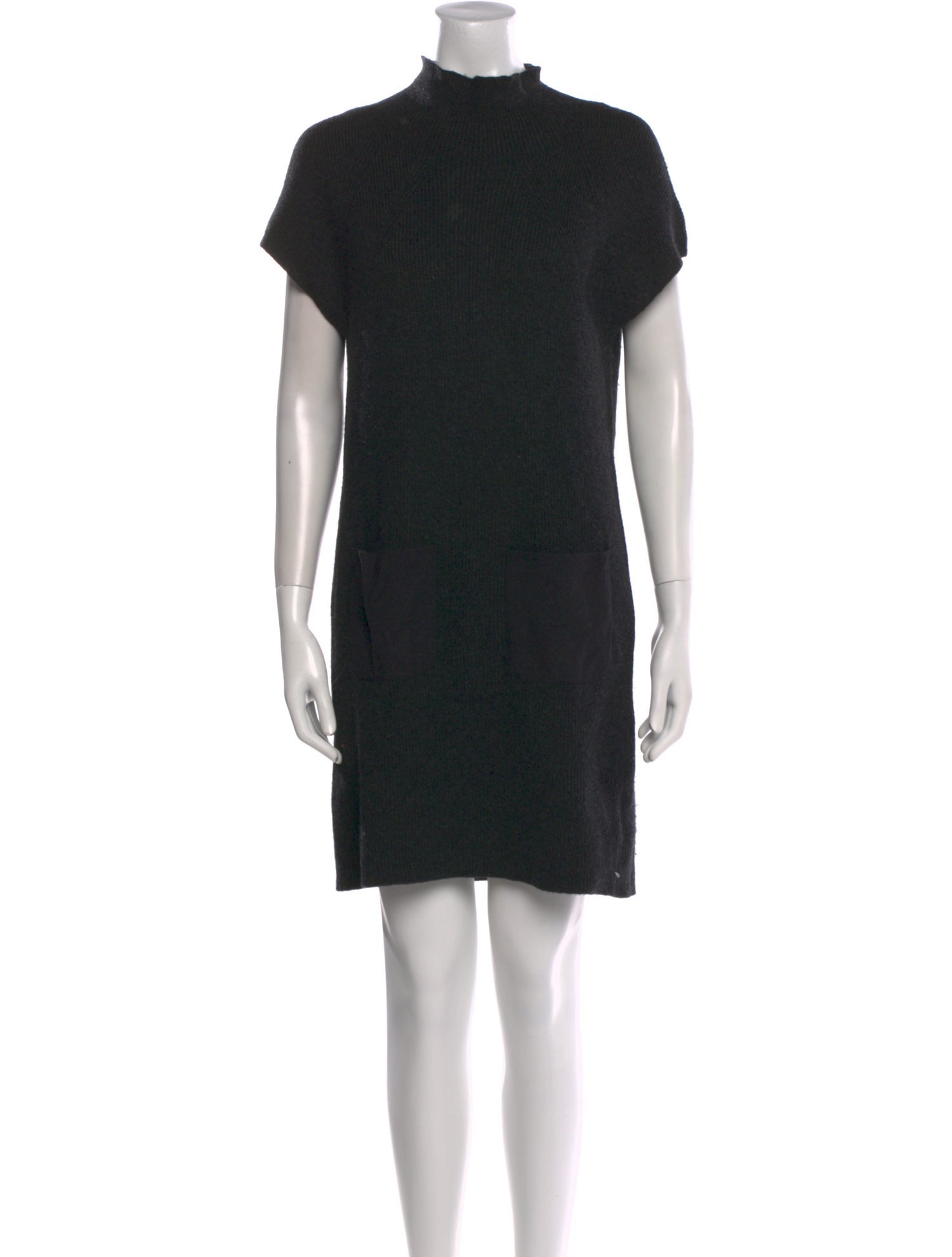 Joie Mock Neck Mini Dress