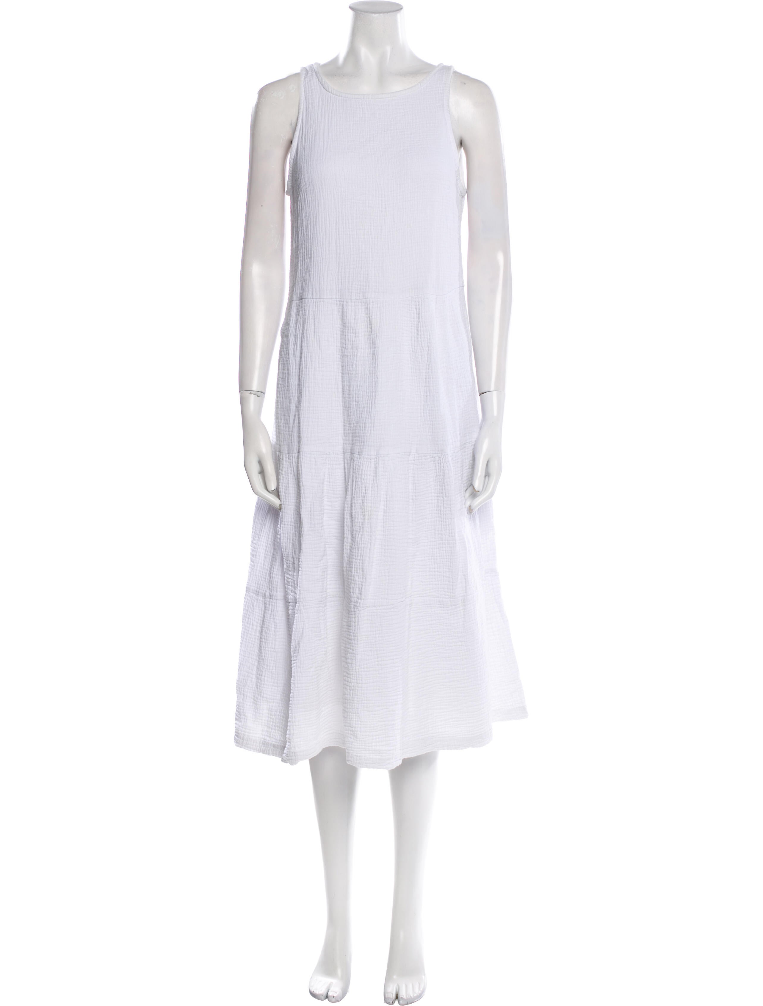 Joie Linen Midi Length Dress