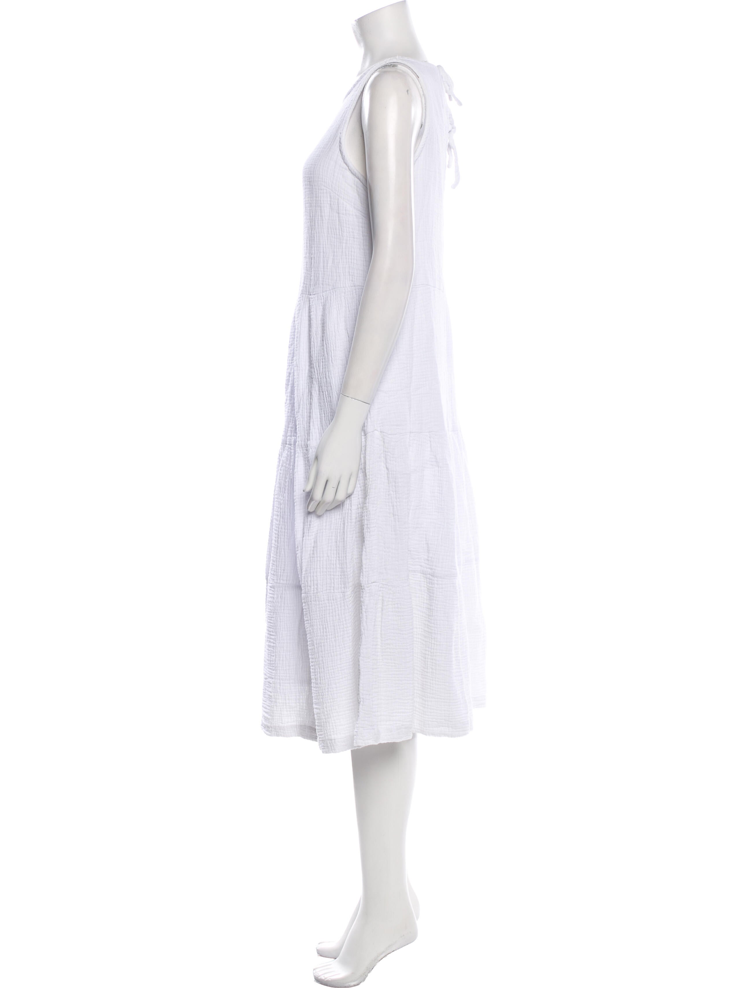 Joie Linen Midi Length Dress