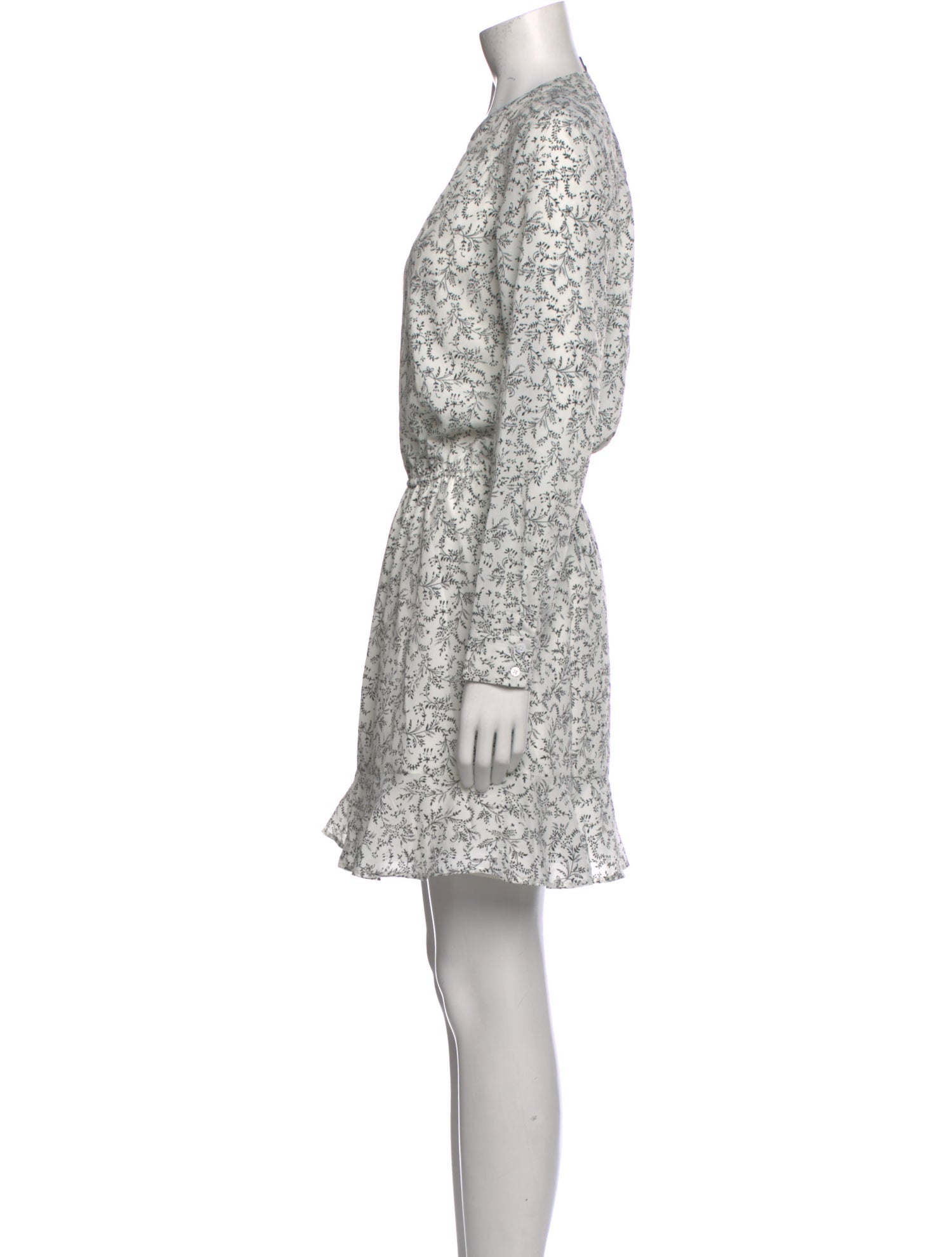 Joie Floral Print Mini Dress