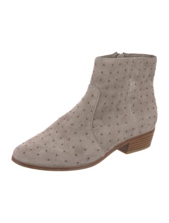 Joie Suede Studded Accents Boots