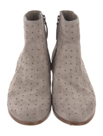 Joie Suede Studded Accents Boots