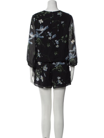 Joie Silk Floral Print Romper