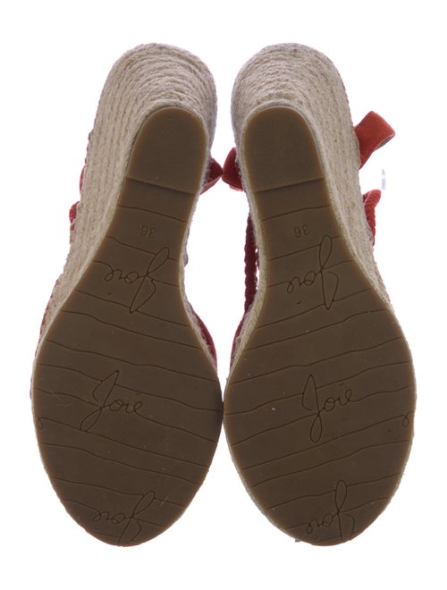 Joie Suede Whipstitch Trim Pumps