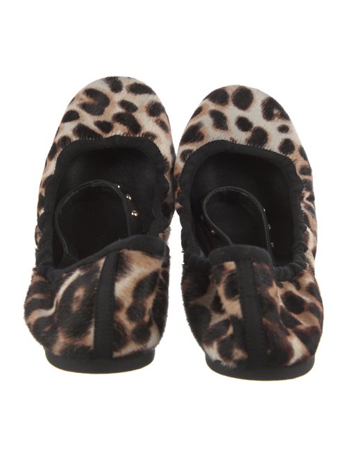 Joie Ponyhair Animal Print Mary Jane Flats