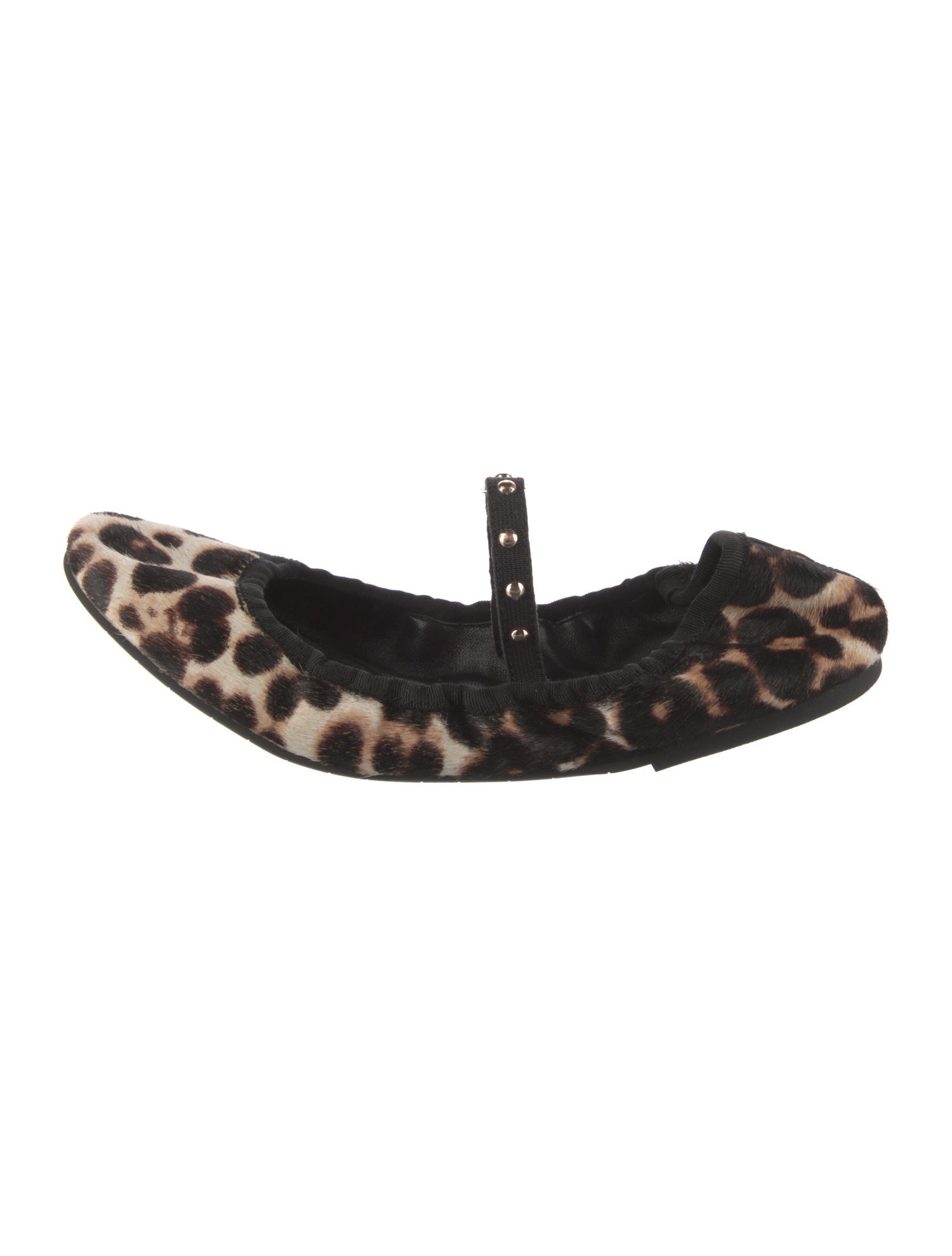 Joie Ponyhair Animal Print Ballet Flats