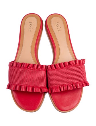 Joie Leather Slides