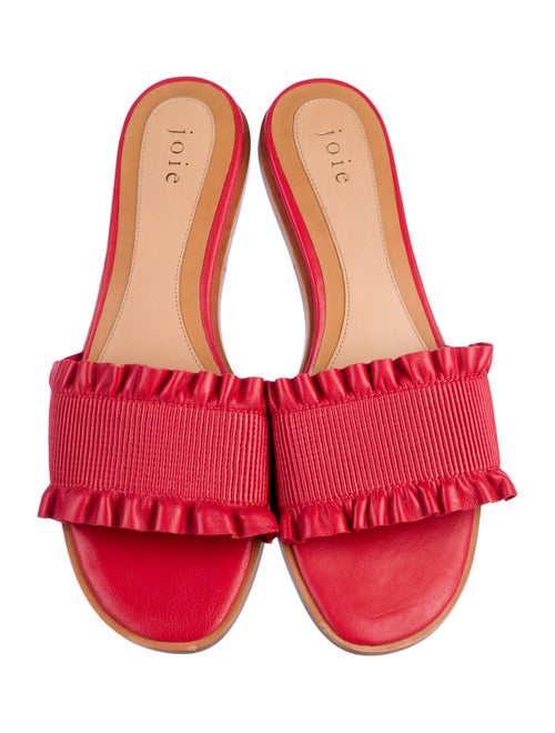 Joie Leather Slides