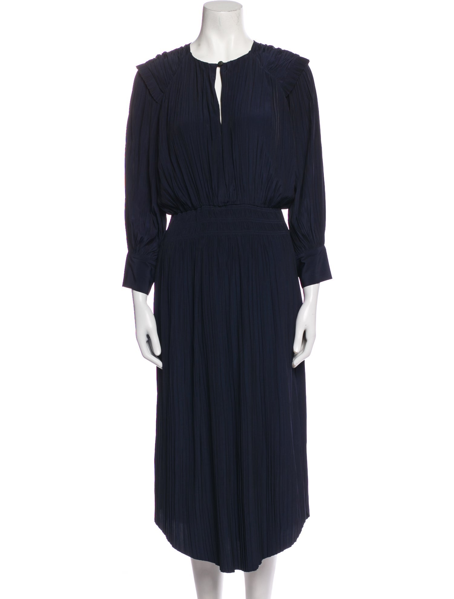 Joie V-Neck Long Dress